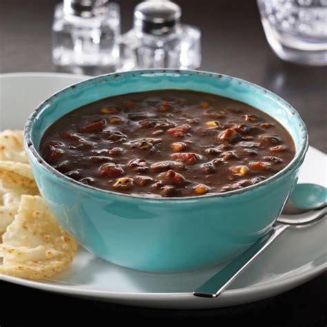 Black Bean Bowl Soup Ski Slope Soups