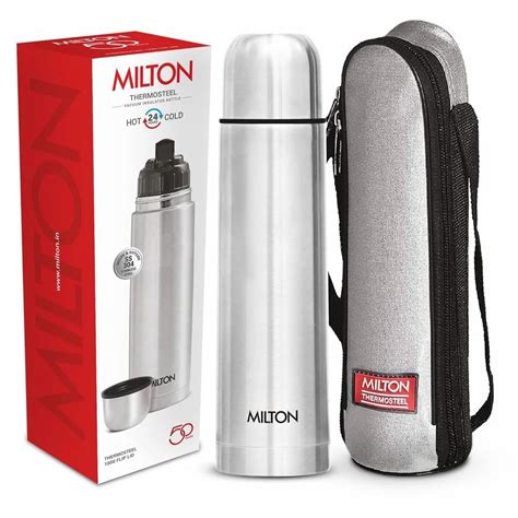 1000ml Milton Thermosteel Flip Lid Flask For Home At Rs 910piece In