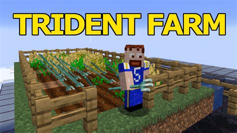 Ultimate Trident Farm Tutorial Youtube