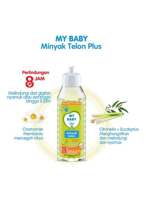 My Baby Telon Oil Plus Eucalyptus Lavender Ml Ml Ml