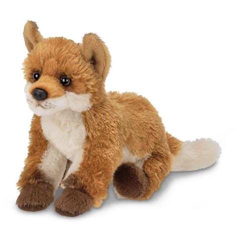 Lil' Fenton Small Plush Stuffed Animal Red Fox, 7 inches