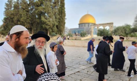 Video Of Jews Performing Blessing On Temple Mount Sparks Palestinian