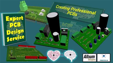 Create Professional Pcb Design Using Altium Proteus Fusion 360