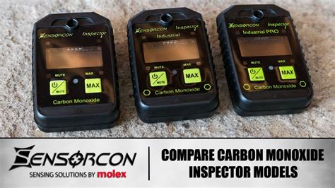 Comparing The Different Sensorcon Carbon Monoxide Inspector Models