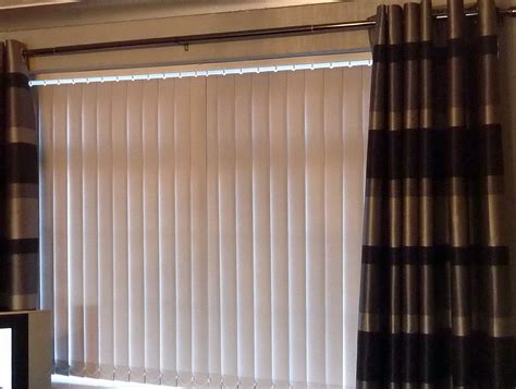 Vertical Blinds With Curtains Home Design Ideas