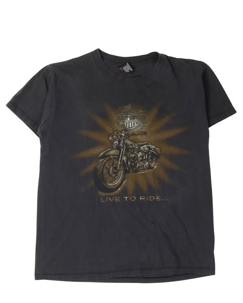 Vintage Harley Davidson Live To Ride T Shirt