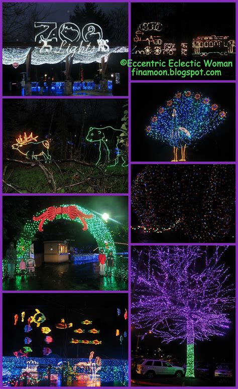 Eccentric Eclectic Woman: Oregon Zoo ZooLights - Our Experience