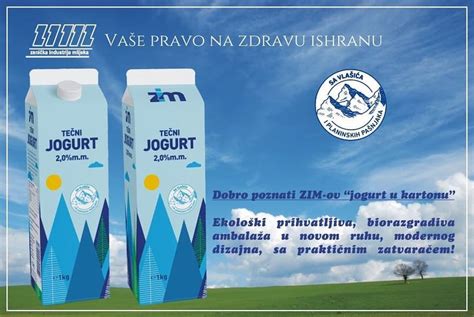 Zenička industrija mlijeka Jogurt Domaće u BiH