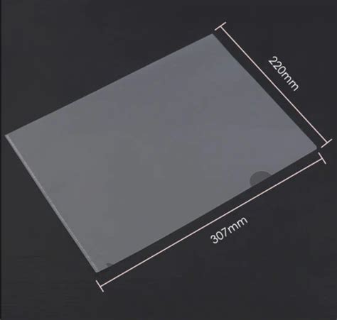 Shop Libra L Shape Folder A4 Clear 150 Microns