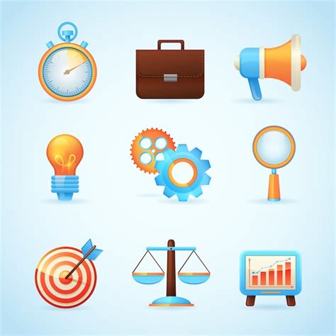 Premium Vector Seo Internet Marketing Icons