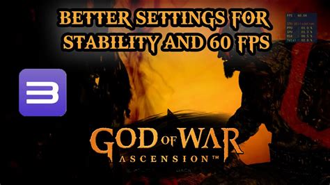 RPCS3 God Of War Ascension Better Settings For Stability And 60 FPS