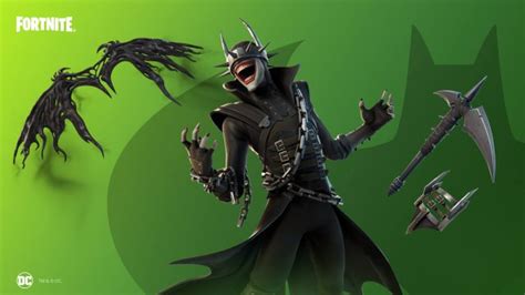 Fortnite skin El Batman que Ríe ya disponible precio y contenidos