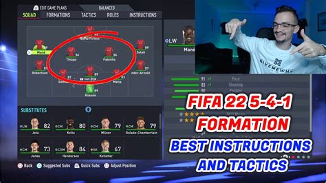 FIFA 22 THE MOST DEFENSIVE FORMATION 5 4 1 TUTORIAL BEST TACTICS