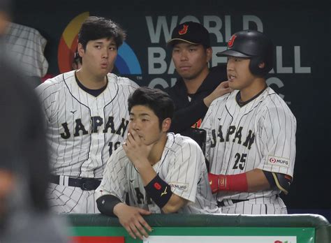 【wbc】侍ジャパン岡本和真が自身初安打 第3打席で中前打 Wbc2023写真ニュース 日刊スポーツ