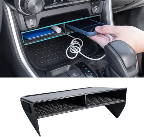 JDMCAR Bigger Slots Center Console Organizer Compatible With Toyota