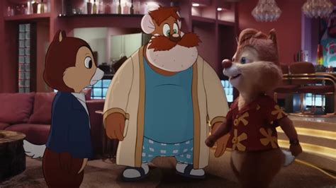 Clip From Disney's CHIP 'N DALE: RESCUE RANGERS Movie Highlights Monty ...