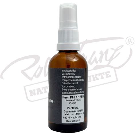 Kolloidales Silber 50ml Spray Robert Franz Naturprodukte