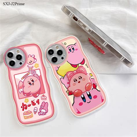 Ốp điện thoại hình anime Kirby cho Samsung Galaxy J2 J4 J6 J7 J5 J3