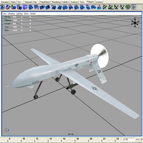 Mq 1 Predator Uav 3d Model