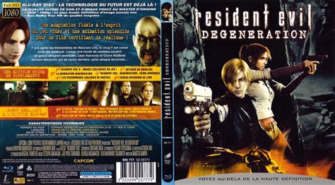 Jaquette Dvd De Resident Evil Degeneration Blu Ray Cinéma Passion