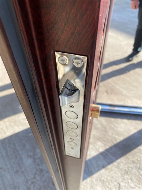 Elegant Style Customizable Commercial Steel Entry Doors in China