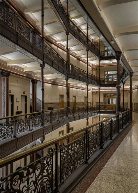 Milwaukee City Hall Interior Editorial Stock Image - Image of inside ...