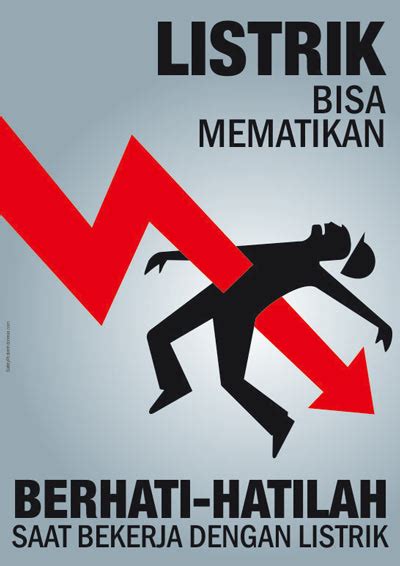 Listrik Mematikan Safety Poster Indonesia