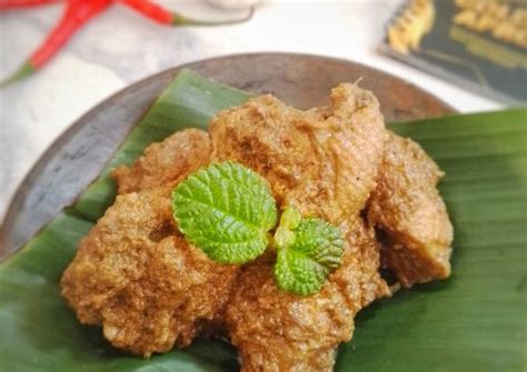 Resep Rendang Ayam Khas Minang Oleh Novi Oppie Indriana Cookpad