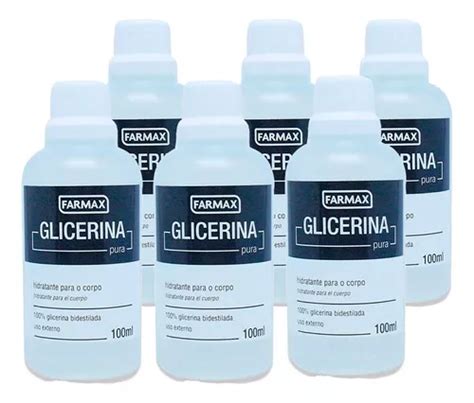 Glicerina Pura Bidestilada Farmax Ml Kit Mercadolivre