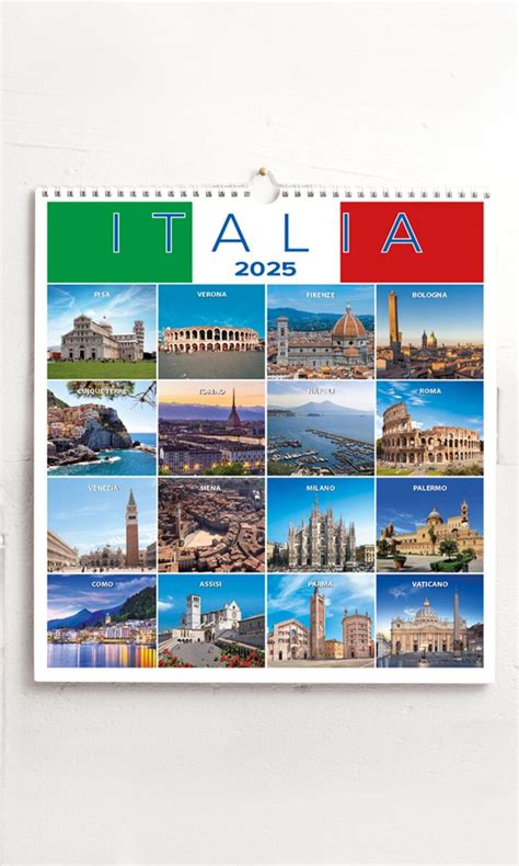 Calendario Grande Italia 9791280018090 Gruppo Lozzi Editori