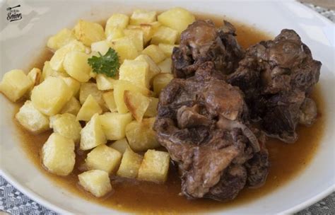 Rabo de ternera guisado receta fácil y casera