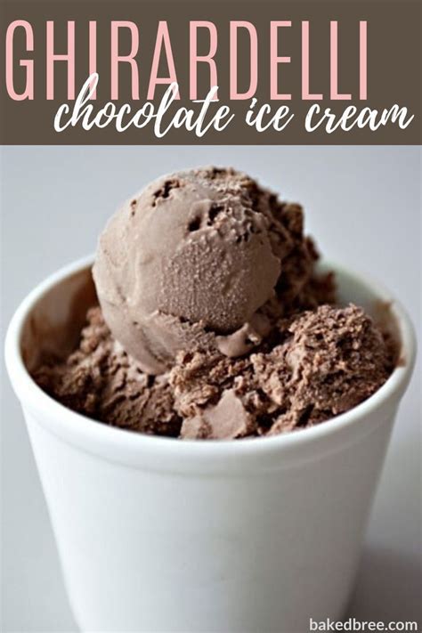 Homemade Chocolate Ice Cream No Eggs Baked Bree Recipe Homemade