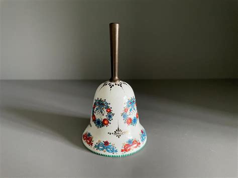 ARTA Enamelled Bell Small Decorative Hand Bell Made In Austria