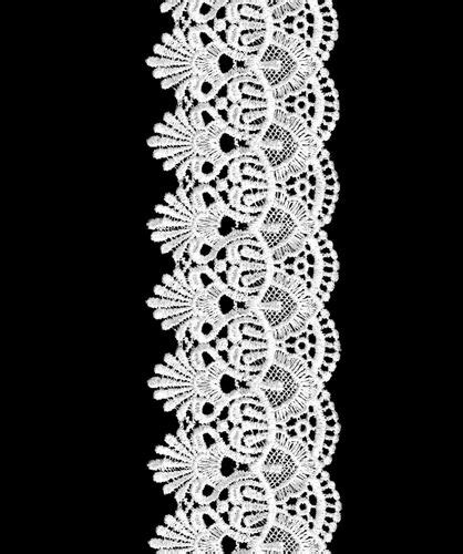 White Polyester Gpo Lace For Ladies Garment At Rs 35meter In Surat