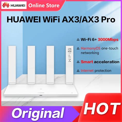 Huawei Enrutador De Doble N Cleo Ax Pro Enrutador Dom Stico