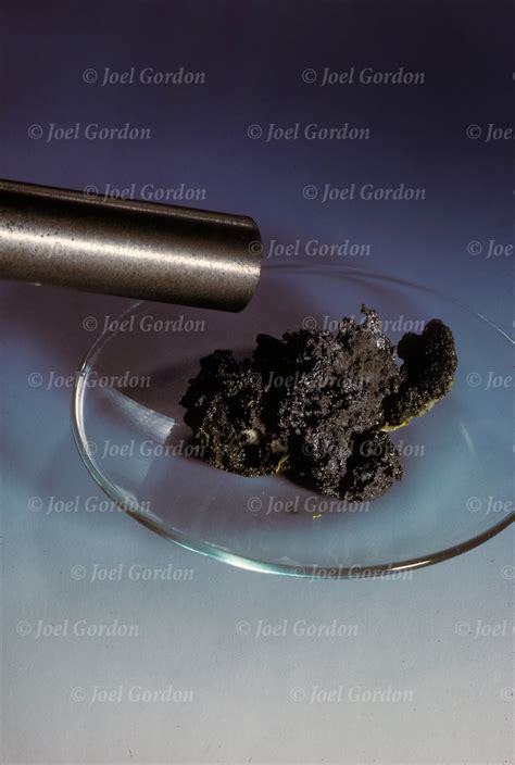 Mixture And Component Iron Sulfide Not Attracted To Magnet Joel Gordon Photography