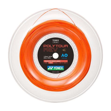 Bobine Yonex Tennis Polytour Rev Orange Sports Raquettes