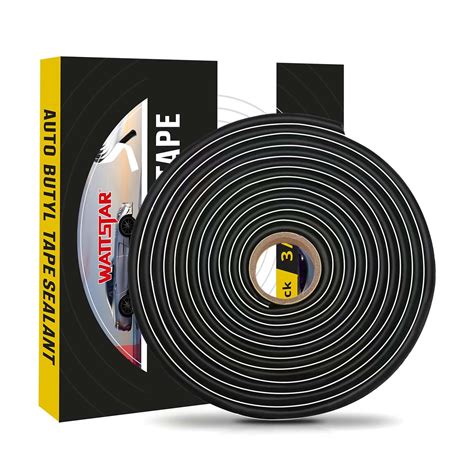 Buy Black Butyl Tape 3 8 X 15ft Headlight Sealant Black Rv Sealant Tape For Car Rv Headlamps