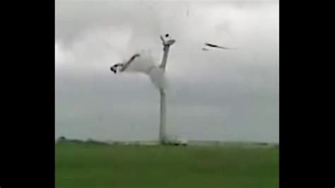 Wind Turbine Explosion Youtube