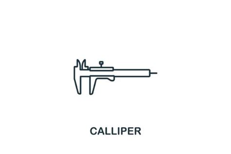 Calliper Icon Graphic By Aimagenarium · Creative Fabrica