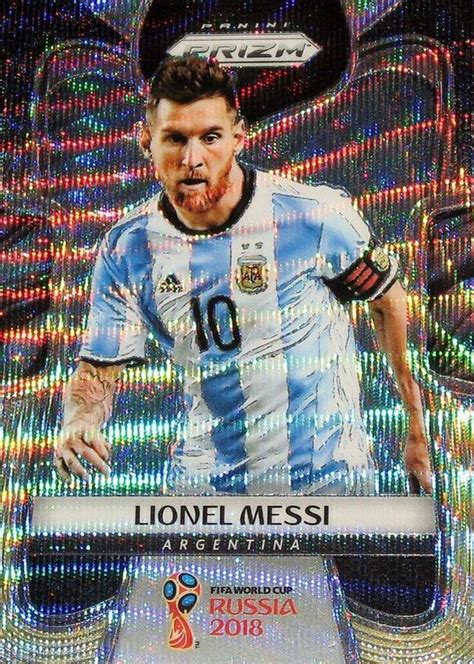 Lionel Messi Prizm World Cup Black Gold Wave Price Guide