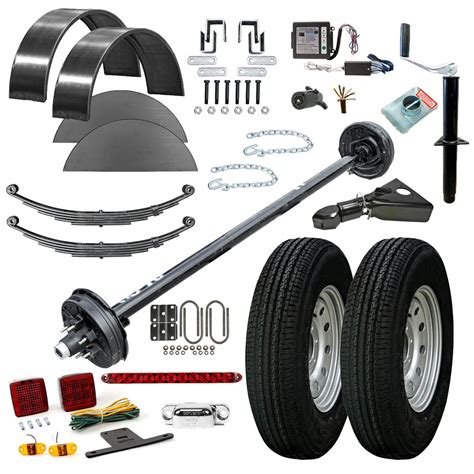 5 2k Tk Single Axle Trailer Parts Kit Trailer Parts Outlet