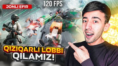 Qiziqarli Lobbi Qilamiz Fpsda Pubg Mobile Youtube