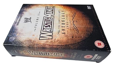 Wwe Wrestlemania Anthology Vol 2 6 11 Box Set Dvd 2006 Hulk Hogan