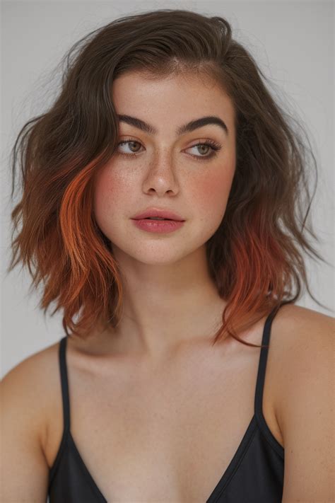 Spring Highlights For Brunettes Caramel Blonde And Trendy Hair Color Ideas For Short Hair