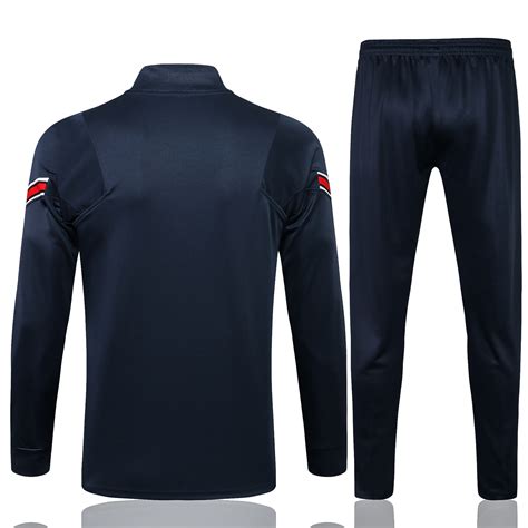 2021 2022 Psg Jacket Pants Training Suit Blue Team Soccer Jerseys