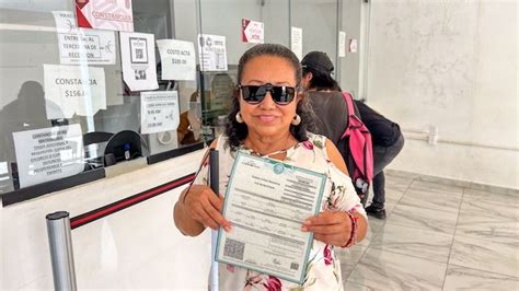 El Registro Civil De Campeche Expide La Primera Acta De Nacimiento En