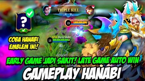 CARA MENGGUNAKAN HERO HANABI ITEM DAN BUILD TERSAKIT HANABI YouTube