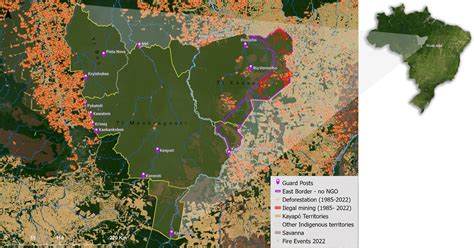 Kayapo Territory Brazil Primary Forests And Climate Program