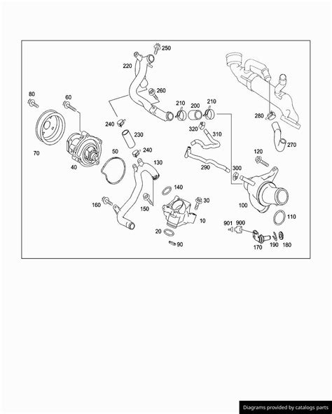 Mercedes Benz Coolant Hose A Lllparts